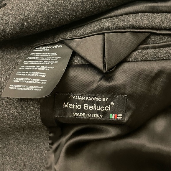 Club Monaco Grey Wool Coat - Picture 5 of 5